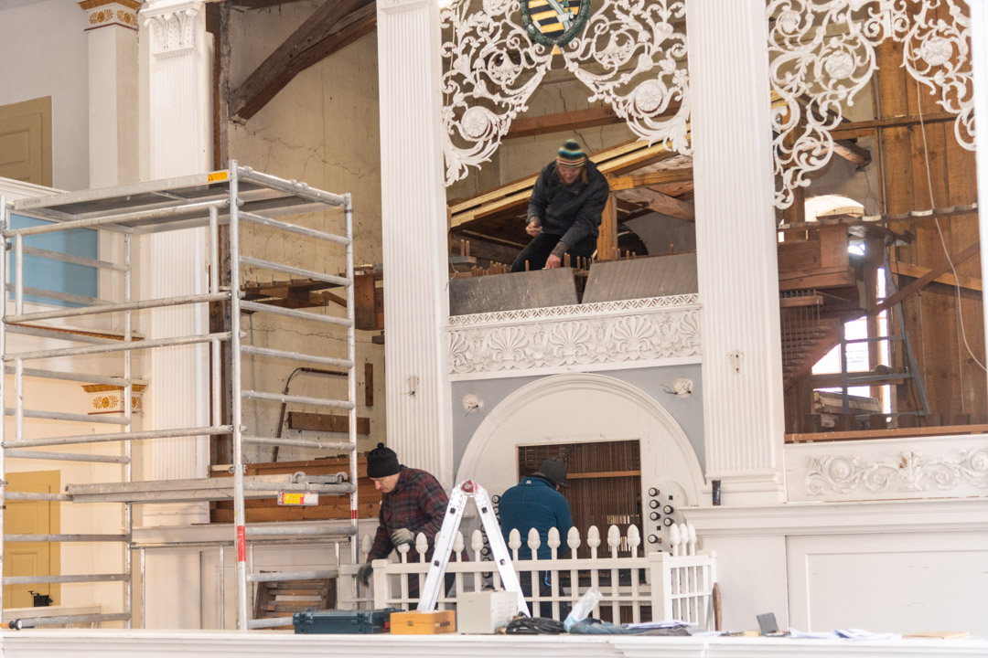 Restaurierung der Schulze-Orgel 